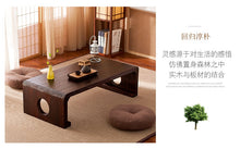 Cargar imagen en el visor de la galería, Mesa de centro en madera estilo japonés 60 x 40cm