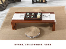 Cargar imagen en el visor de la galería, Mesa de centro en madera estilo japonés 60 x 40cm