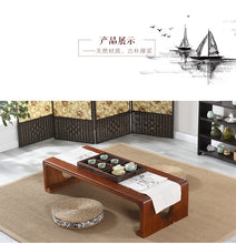 Cargar imagen en el visor de la galería, Mesa de centro en madera estilo japonés 60 x 40cm