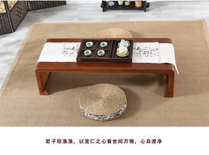 Mesa de centro en madera estilo japonés 60 x 40cm